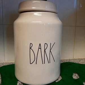 Rae dunn dog treat jar